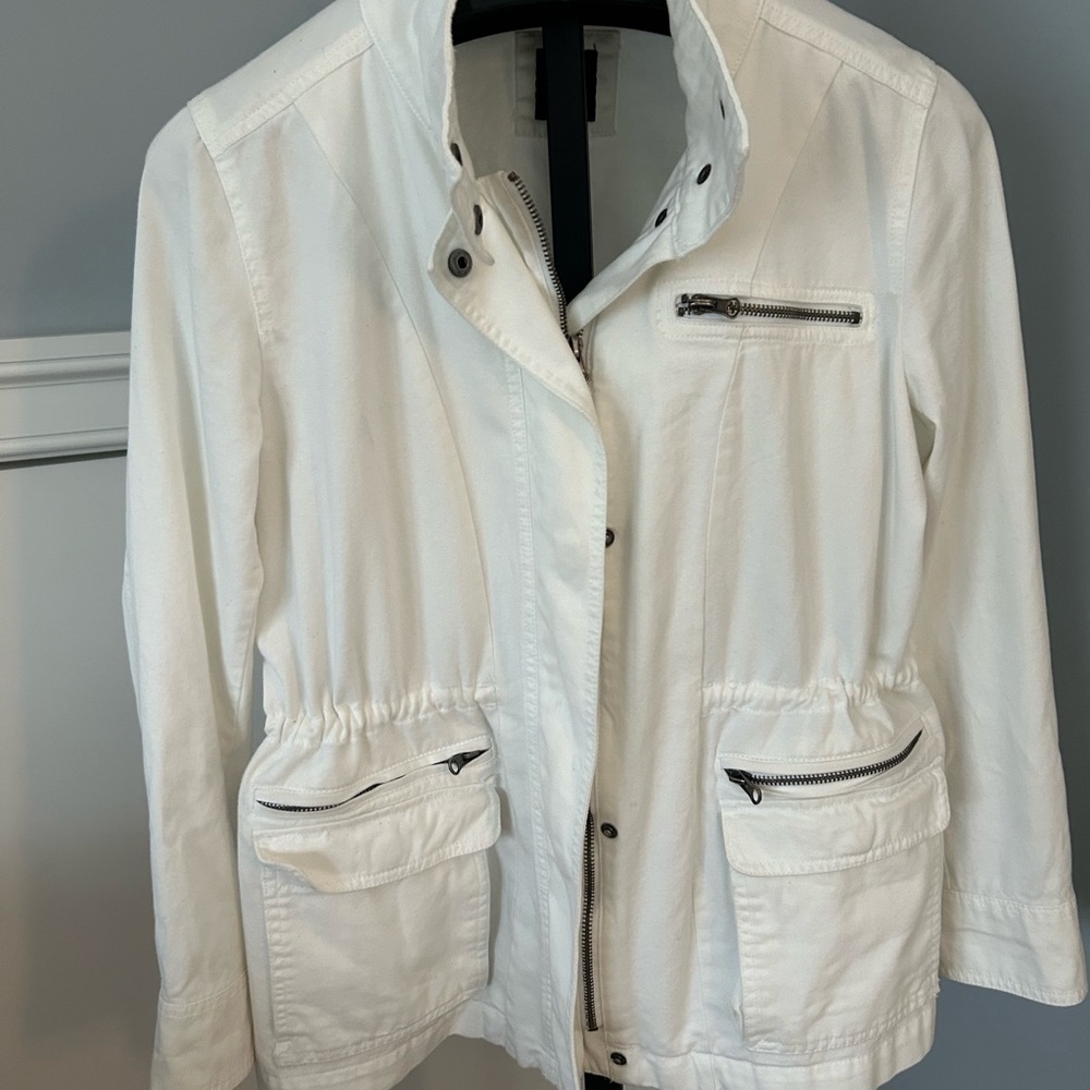 GAP White Jacket Size L - Picture 4 of 4